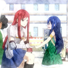 ♡ Erza (me) &amp; Wendy (Jane)