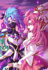 ♡ Kai'sa (me) &amp; Akali (sis) - LEAGUE OF LEGENDS