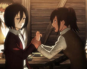 ♡ Mikasa (me) & Sasha (sis) - ATTACK ON TITANS ♡ Mikasa (me) & Sasha (sis) - ATTACK ON TITANS