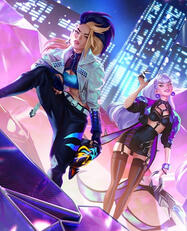 ♡ Evelynn (me) &amp; Akali (sis) - LEAGUE OF LEGENDS