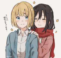 ♡ Mikasa &amp; Armin