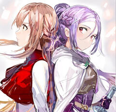 * ♡ Asuna (me) &amp; Mito (Jane) - SWORD ART ONLINE