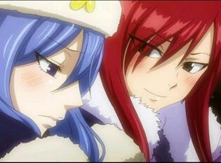 ♡ Erza (me) &amp; Juvia (Ciel)