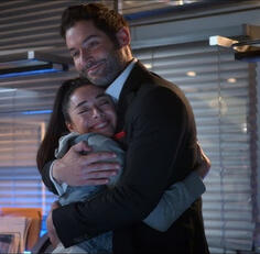 ♡ Lucifer (me) &amp; Ella (Audrey)